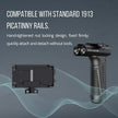 VGC mini Rechargeable 2000 Lumen Foregrip Light with Green Laser