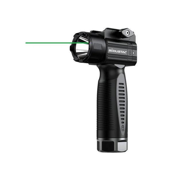 VGC Rechargeable 2000Lumen Foregrip Light w/ Green Laser