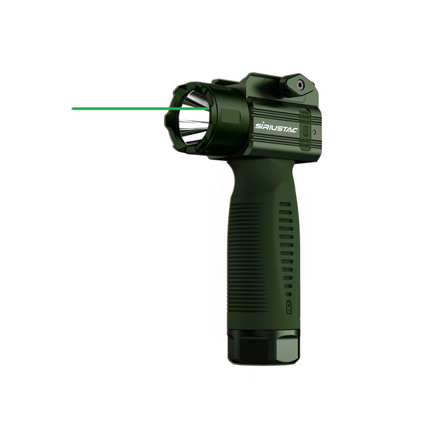 VGC Rechargeable 2000Lumen Foregrip Light w/ Green Laser