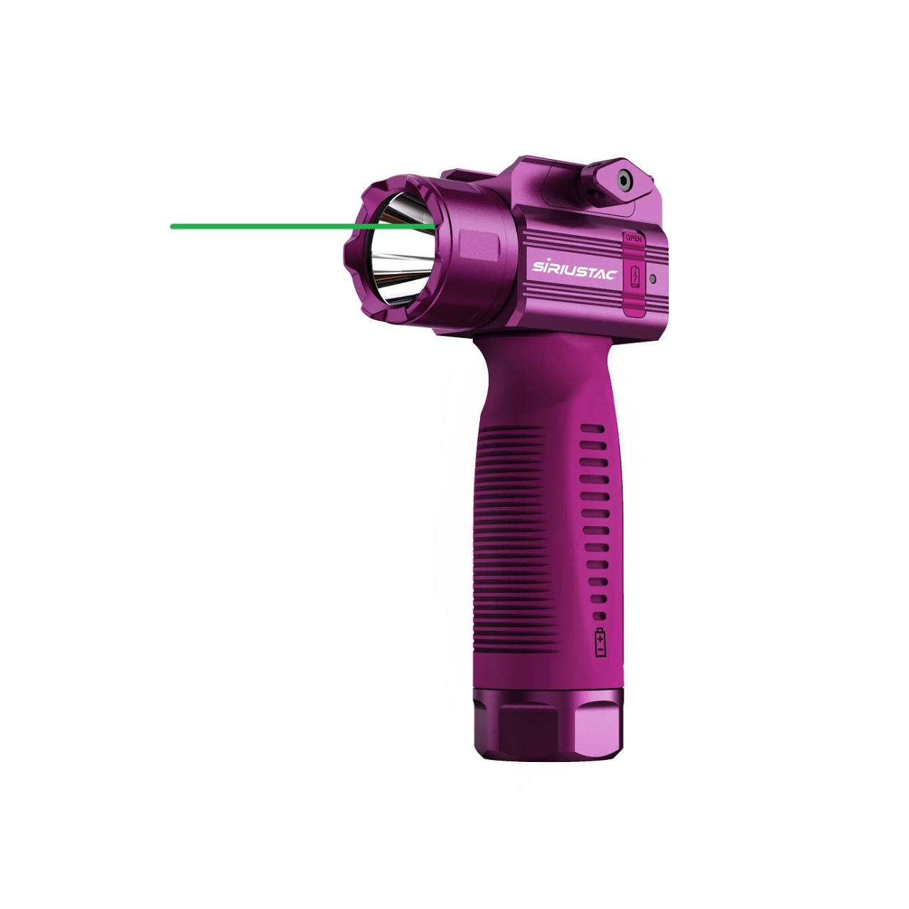VGC Rechargeable 2000Lumen Foregrip Light w/ Green Laser