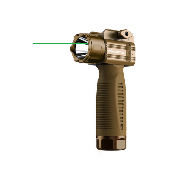 VGC Rechargeable 2000Lumen Foregrip Light w/ Green Laser