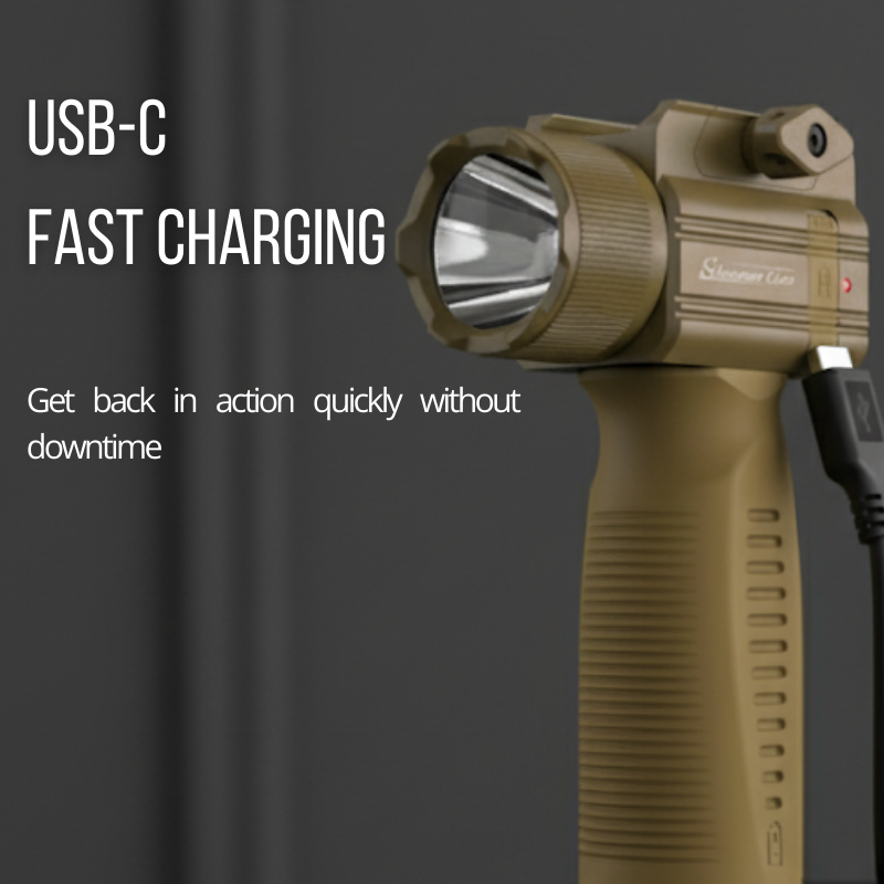 Shooters Gate VGL2 Flashlight Vertical Foregrip / Light Combo with Strobe