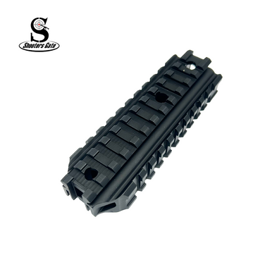AR-15 SEE-THRU CARRY HANDLE MOUNT WITH PICATINNY TRI-RAIL