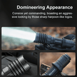 Warrior X 4 USB-C and MCC Rechargeable Tactical Flashlight With Holster