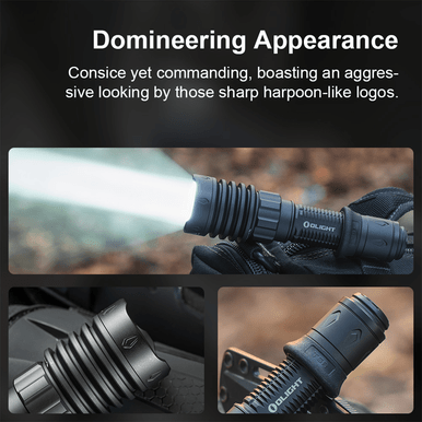 Warrior X 4 USB-C and MCC Rechargeable Tactical Flashlight With Holster