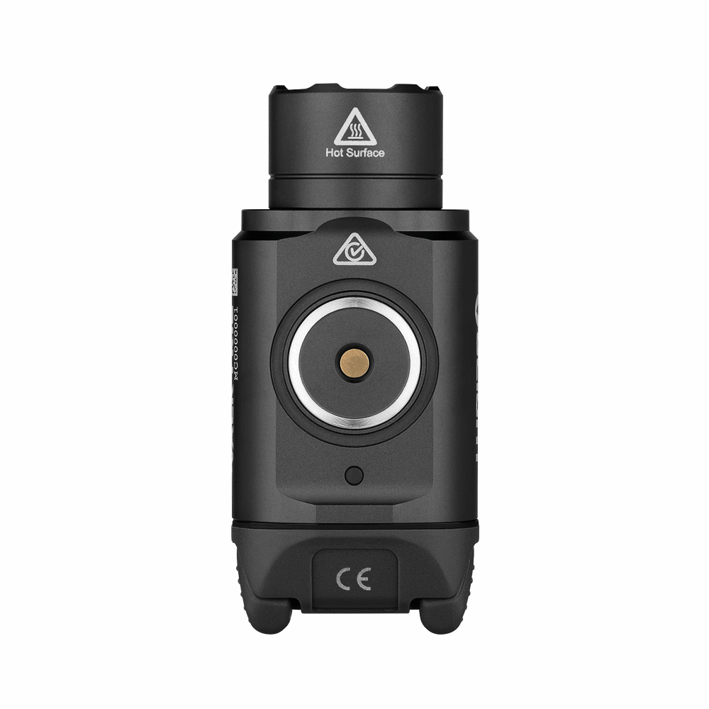 Olight PL-3R Valkyrie Rechargeable Rail Mounted Tactical Light C Black