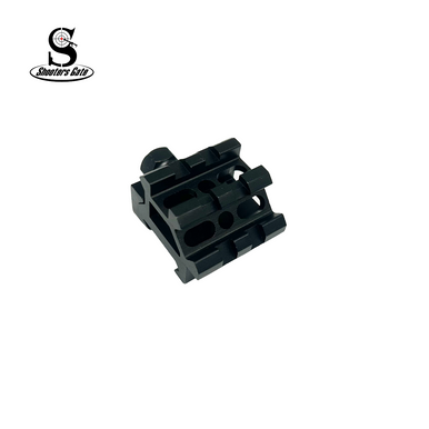 3/4” Mini riser & 45 degree Angle Picatinny with 2 slots