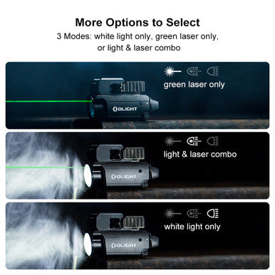 Olight Baldr Mini 600 Lumens Green Laser