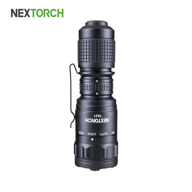 NEXTORCH TA21 Pocket Carry Tactical Flashlight Set - Red & White Light