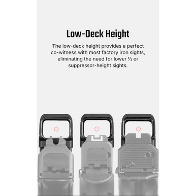 Osight S 2 MOA Dot & 32 MOA Circle with OAL Material