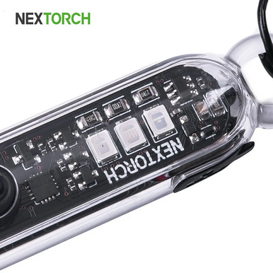 NEXTORCH K40 Multi-light Source Keychain Flashlight