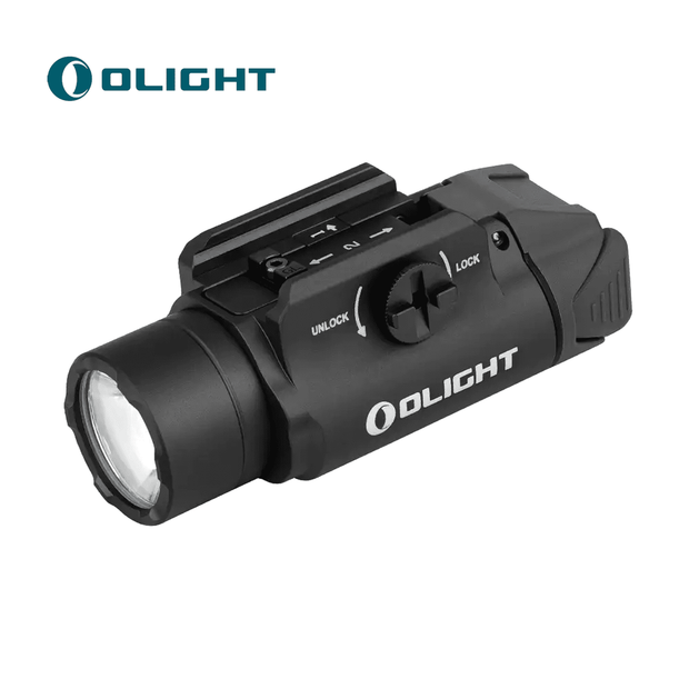 Olight PL-3R Valkyrie Rechargeable Rail Mounted Tactical Light C Black